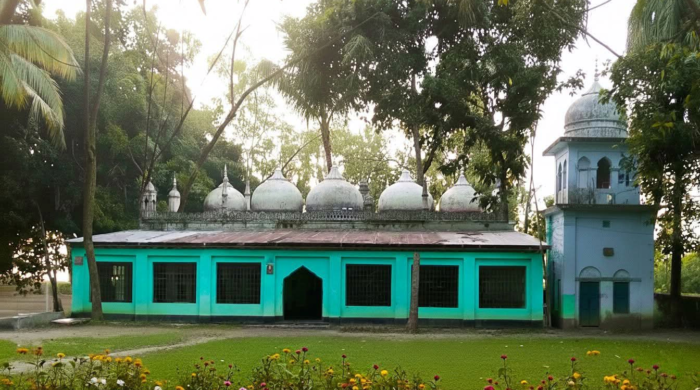 কবি কায়কোবাদের স্মৃতিবিজড়িত পিংনা রসপাল জামে মসজিদের স্থান
